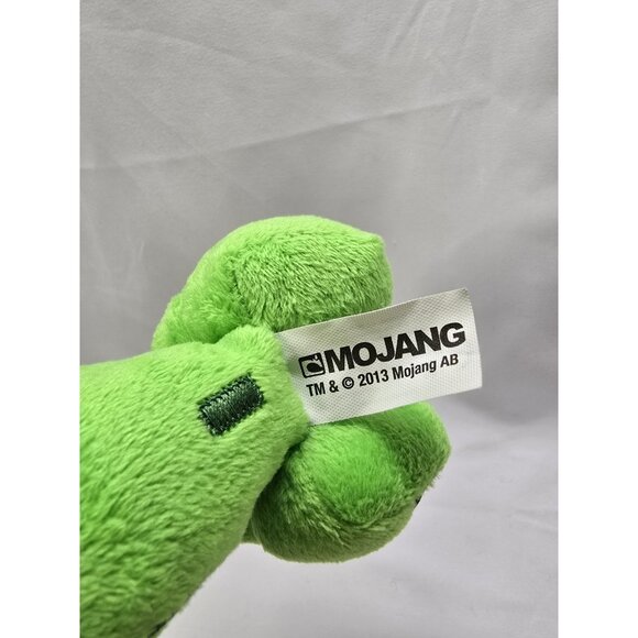 Mojang Minecraft Green Creeper 7" Plush Soft Toy Stuffed Animal 2013 - Picture 3 of 4